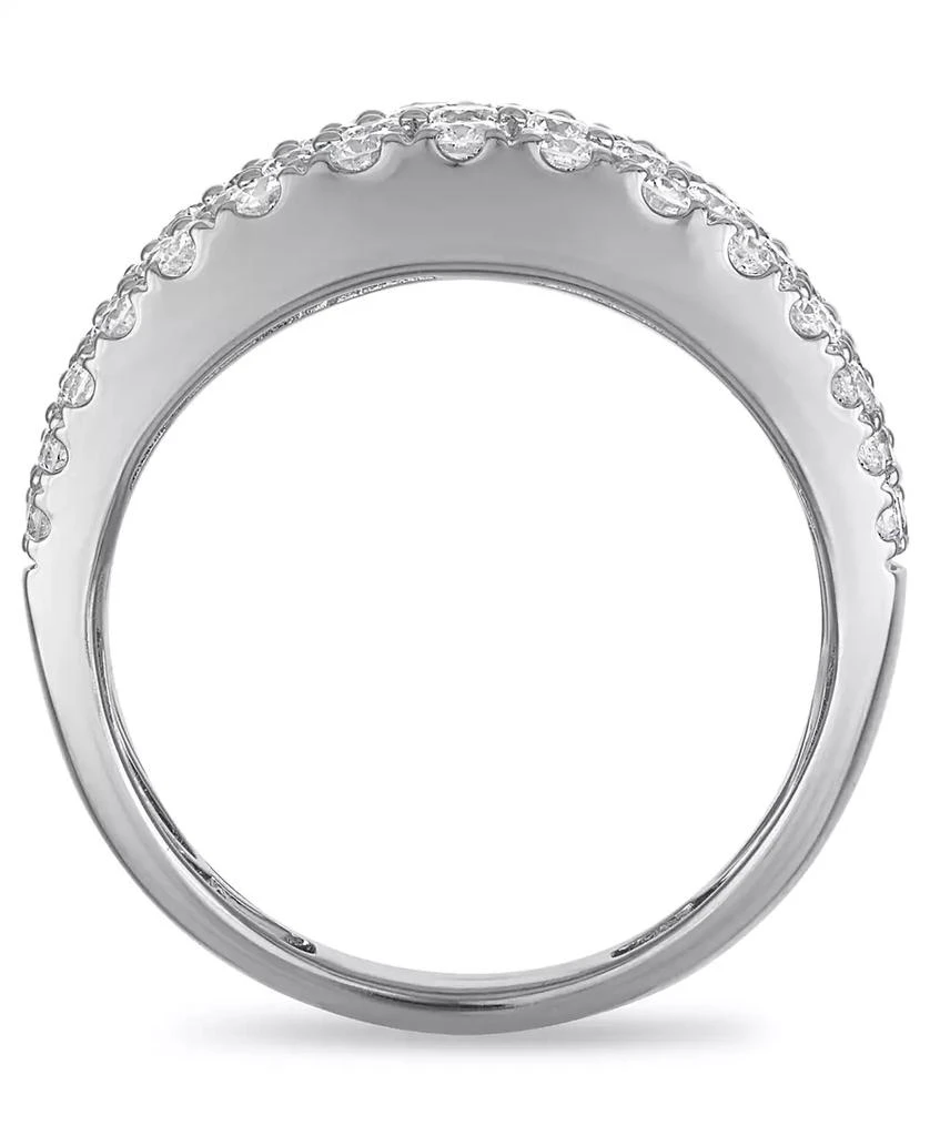 商品Macy's|Diamond 5-Row Pave Band Ring (2 ct. t.w.) in 14k White Gold,价格¥44083,第3张图片详细描述