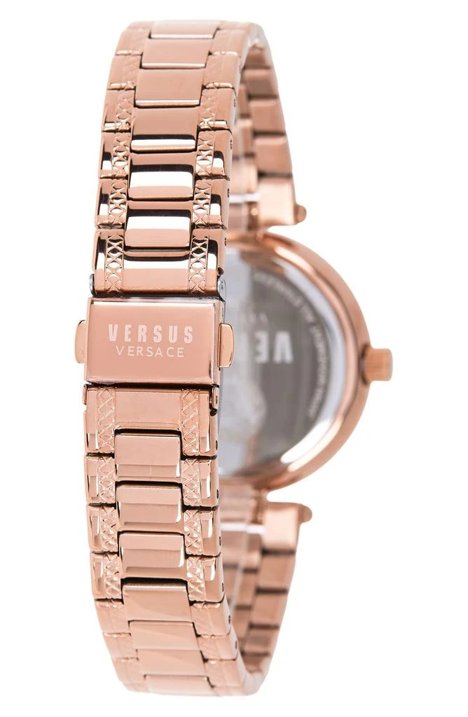 商品Versace|Versace Crystal Rose Gold IP Bracelet Watch, 36mm,价格¥715,第2张图片详细描述