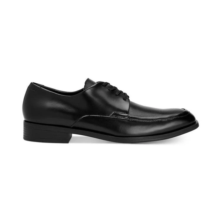 商品Calvin Klein|Men's Draven Box Leather Oxfords,价格¥313,第3张图片详细描述