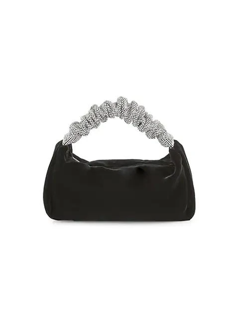 商品Alexander Wang|Mini Scrunchie Velvet Top Handle Bag,价格¥3629,第1张图片