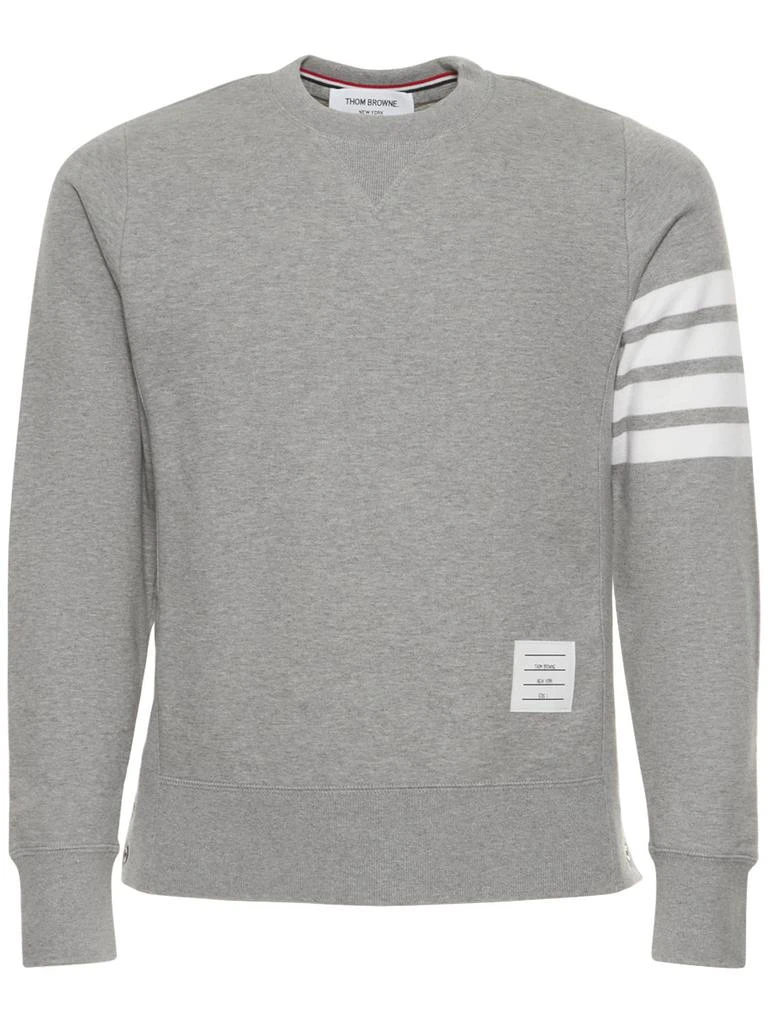 商品Thom Browne|男士 嵌花条纹棉质卫衣,价格¥2215,第1张图片
