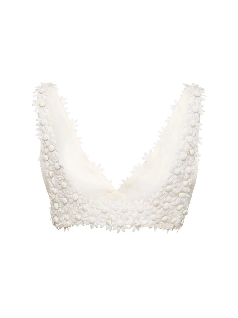 商品Rosie Assoulin|Marguerite Embellished Bra Top,价格¥8607,第4张图片详细描述