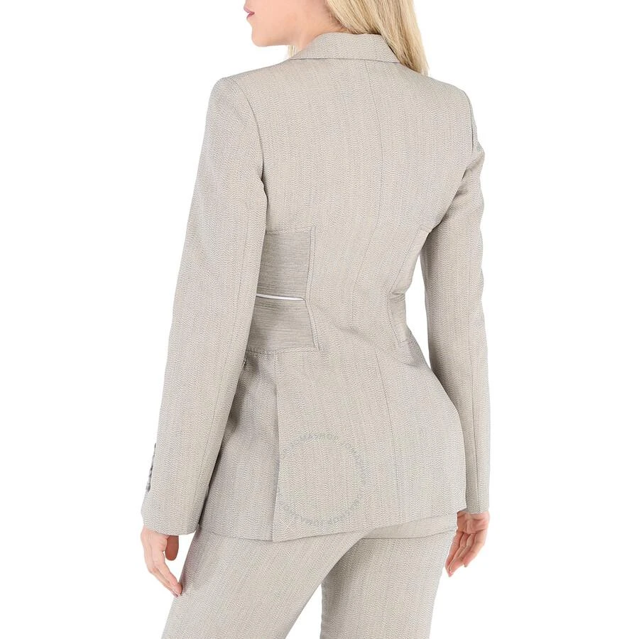 商品Burberry|Ladies Cut-out Detail Technical Wool Blazer,价格¥3032,第3张图片详细描述