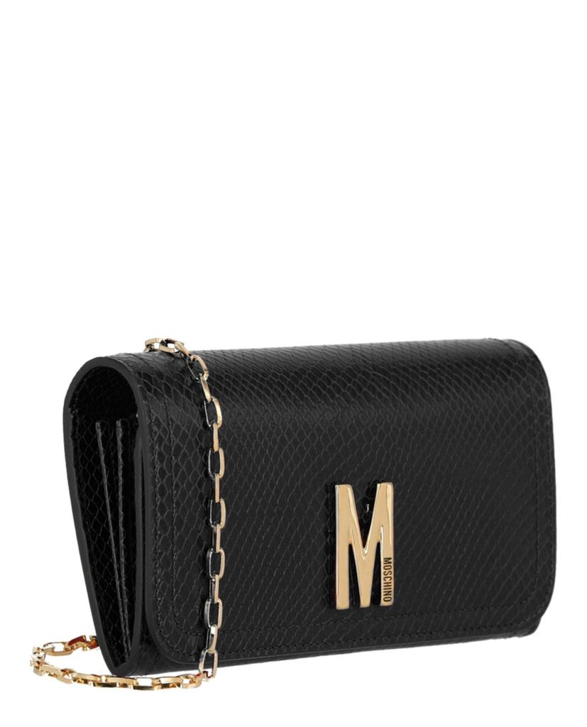 M-Logo Leather Crossbody Bag商品第2张图片规格展示