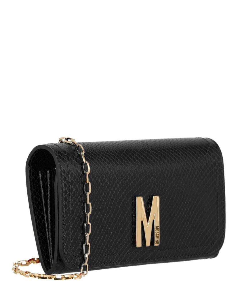 商品Moschino|M-Logo Leather Crossbody Bag,价格¥2925,第2张图片详细描述