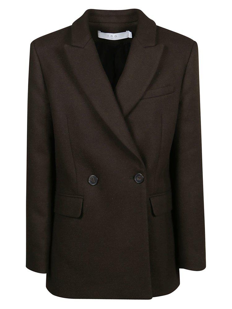 Iro Double-Breasted Buttoned Blazer Jacket商品第1张图片规格展示