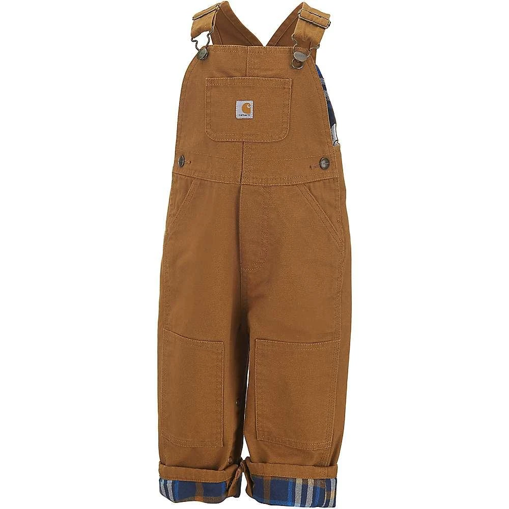 商品Carhartt|Carhartt Toddlers' Cavas Flannel Lined Bib Overall,价格¥300,第1张图片