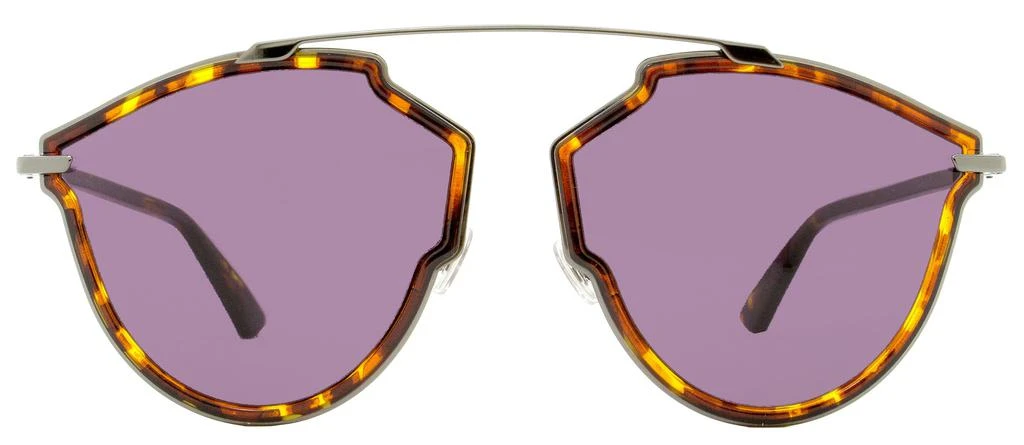 商品Dior|Dior Women's Butterfly Sunglasses SoRealRise H2HUR Dark Ruthenium/Havana 58mm,价格¥1023,第2张图片详细描述