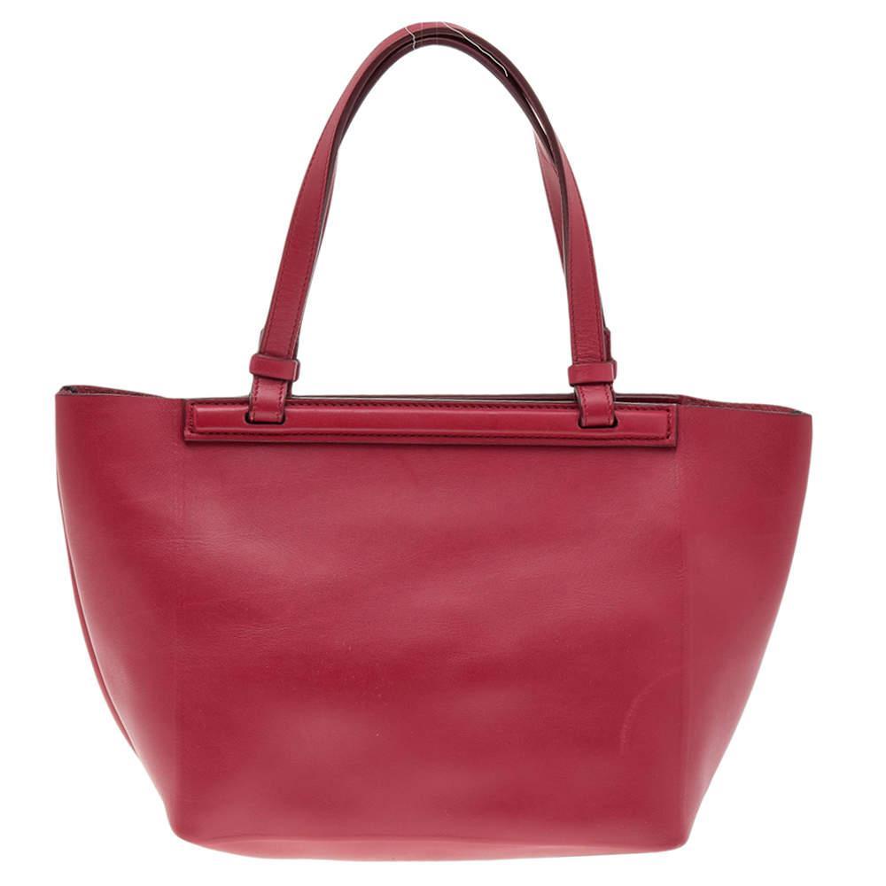 商品[二手商品] The Row|The Row Red Soft Leather Tote,价格¥4125,第1张图片