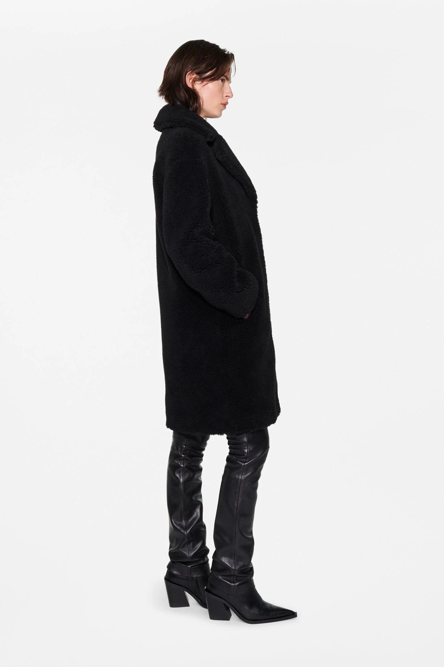 商品【商品预售7天】 STAND STUDIO|STAND STUDIO 女士外套 61303904089900 黑色,价格¥2249,第5张图片详细描述