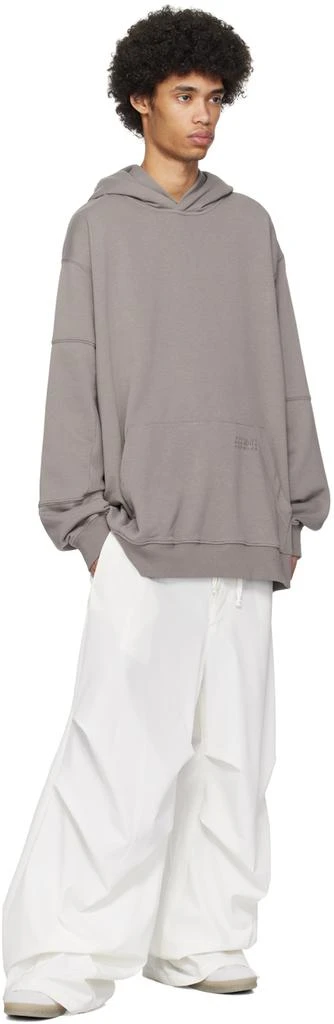 商品MM6|Taupe Oversized Hoodie,价格¥3906,第4张图片详细描述