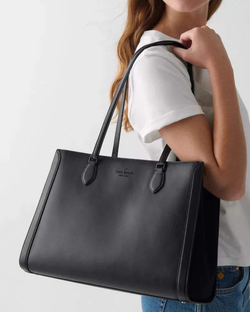 商品Kate Spade|Madison Suede Large Laptop Tote,价格¥1604,第2张图片详细描述