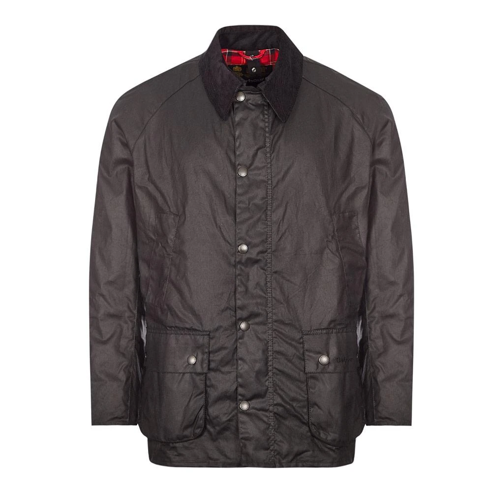 商品Barbour|Barbour Ashby Wax Jacket - Black,价格¥1347,第1张图片