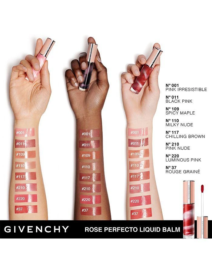 商品Givenchy|Rose Perfecto Liquid Balm,价格¥294,第5张图片详细描述