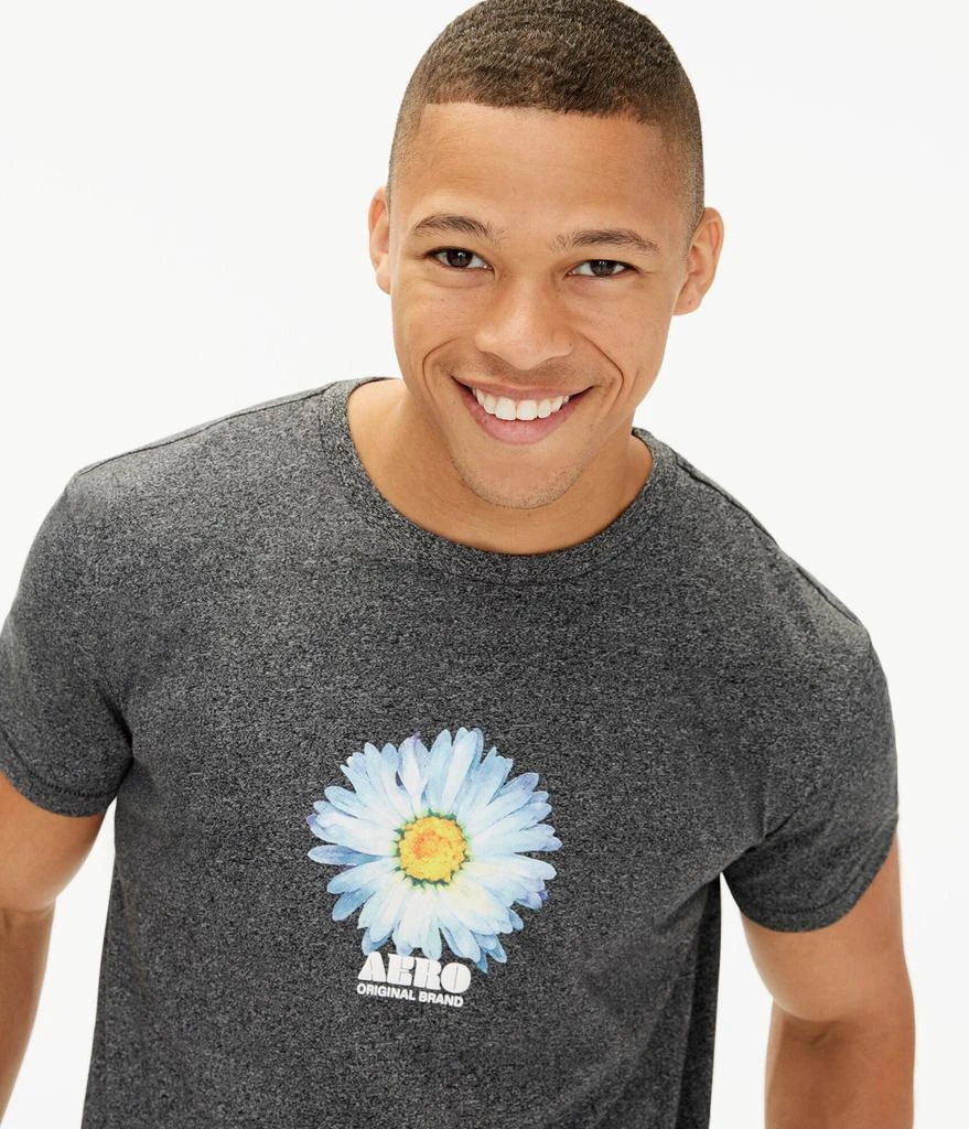 商品Aeropostale|Aeropostale Men's Original Brand Flower Graphic Tee,价格¥56,第3张图片详细描述