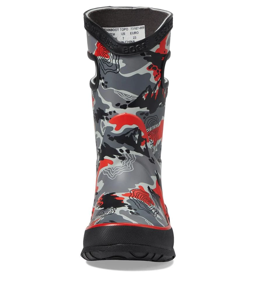 商品Bogs|Rain Boots Topo Camo (Toddler/Little Kid/Big Kid),价格¥316,第2张图片详细描述