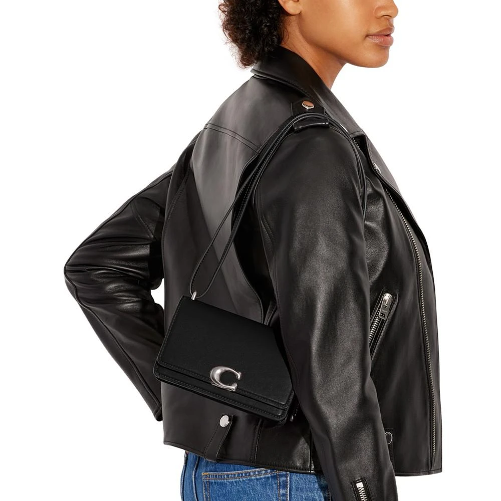 Luxe Refined Calf Leather Bandit Crossbody Bag 商品