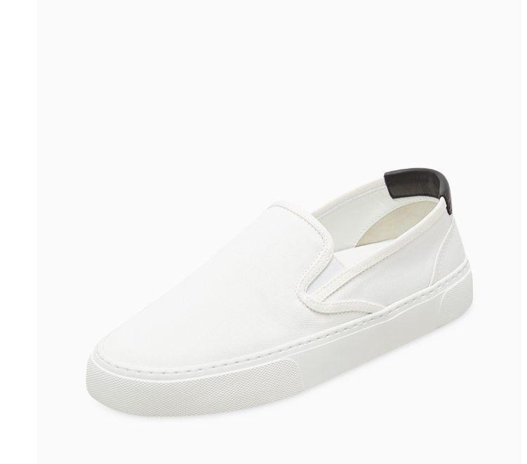 YSL 白色女士帆布鞋 585739-GIIN0-9061商品第1张图片规格展示