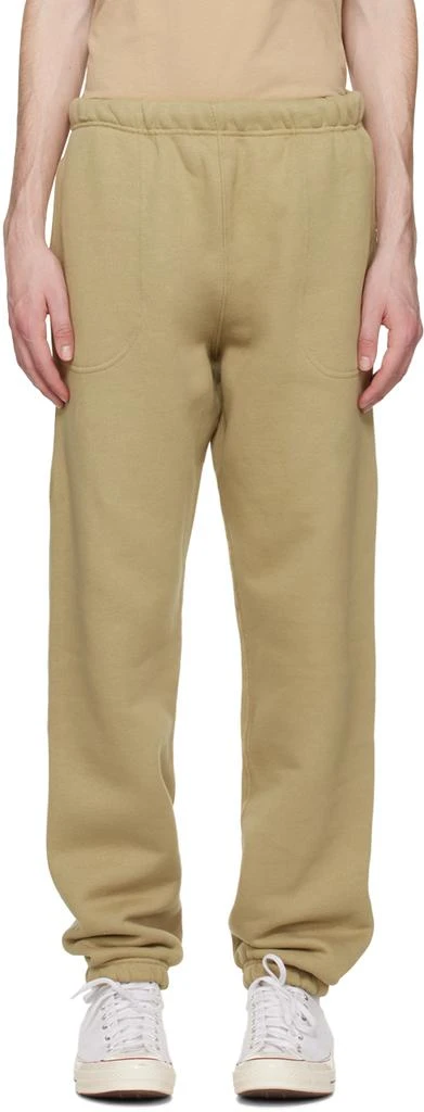 商品Calvin Klein|Tan Relaxed-Fit Lounge Pants,价格¥259,第1张图片