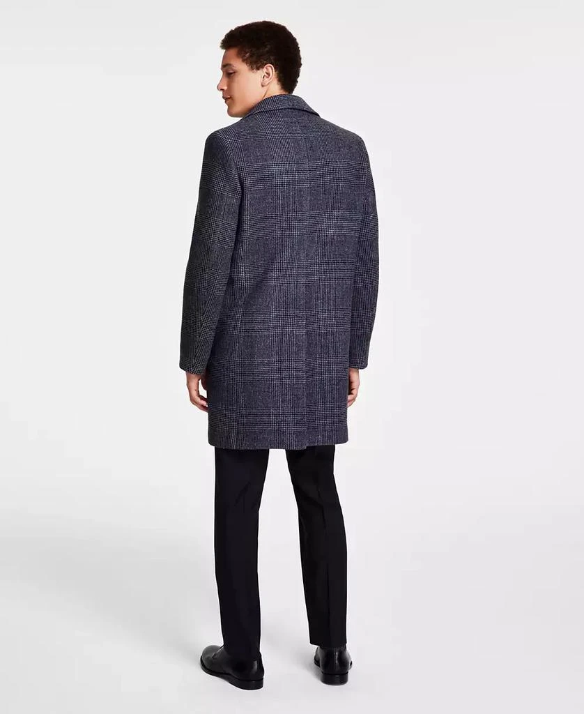 商品Brooks Brothers|Men's Plaid Double-Face Wool Blend Overcoat,价格¥1579,第2张图片详细描述