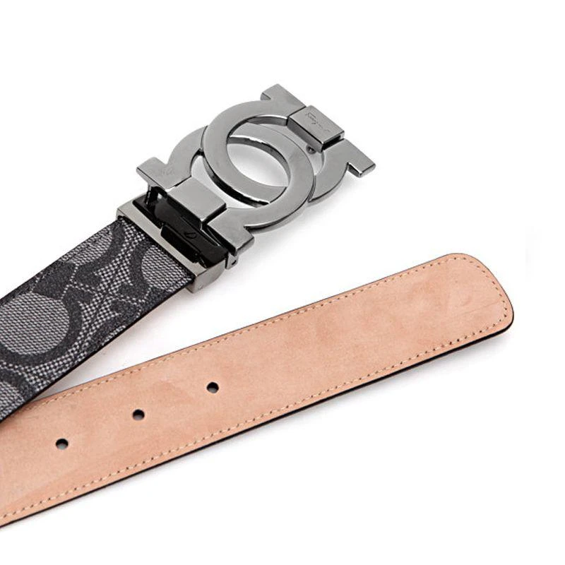 商品Salvatore Ferragamo|香港直邮Salvatore Ferragamo 菲拉格慕 男士皮带 67-9162-058748,价格¥4349,第3张图片详细描述