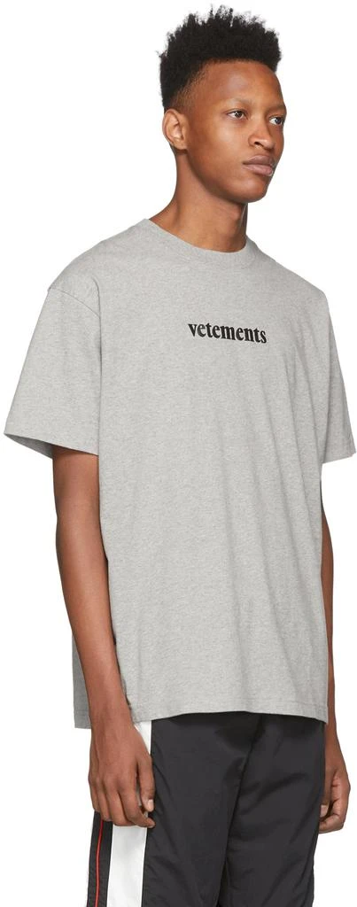 商品Vetements|Grey Postage T-Shirt,价格¥1360,第2张图片详细描述