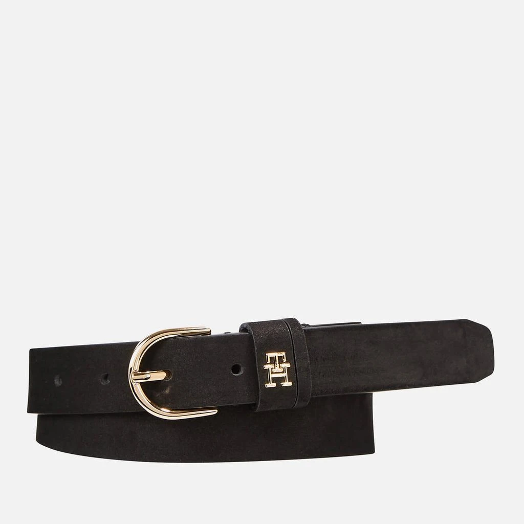 商品Tommy Hilfiger|Tommy Hilfiger Nubuck Leather Belt,价格¥228,第1张图片