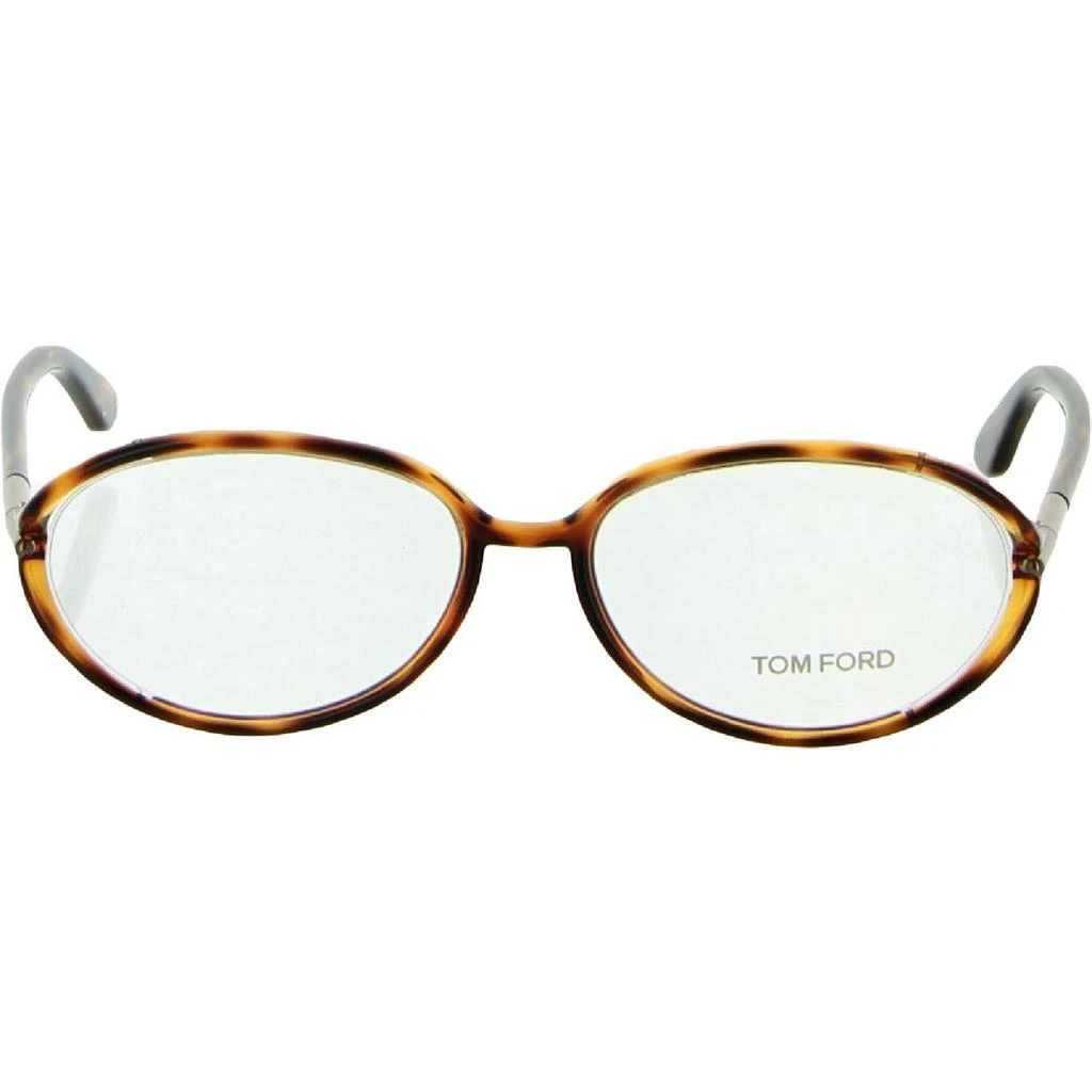 商品Tom Ford|Tom Ford Womens Tortoise Print Oval Reading Glasses,价格¥315,第2张图片详细描述
