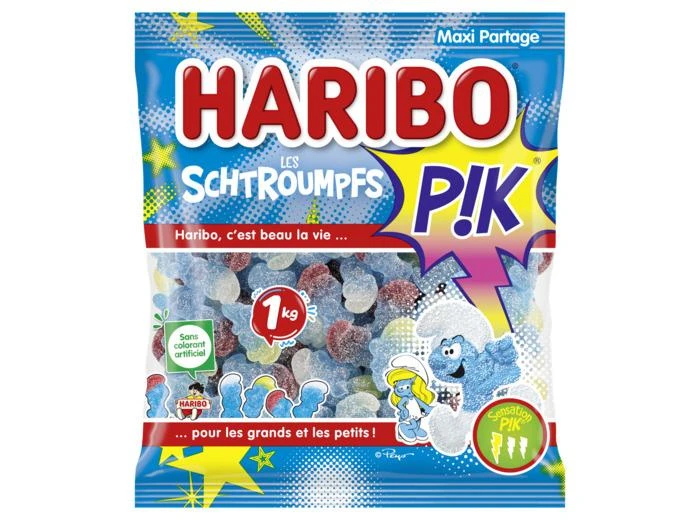 商品haribo|Schtroumpfs Pik 1Kg,价格¥85,第1张图片