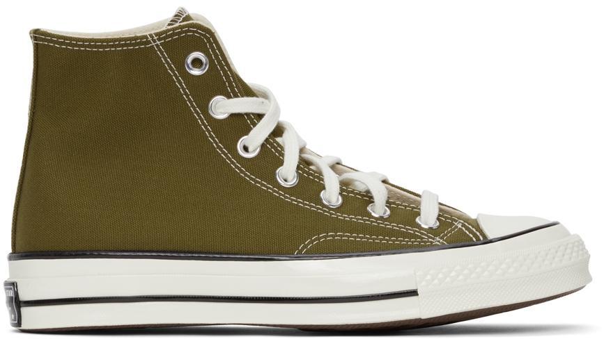 商品Converse|Green Chuck 70 Hi Sneakers,价格¥524,第1张图片