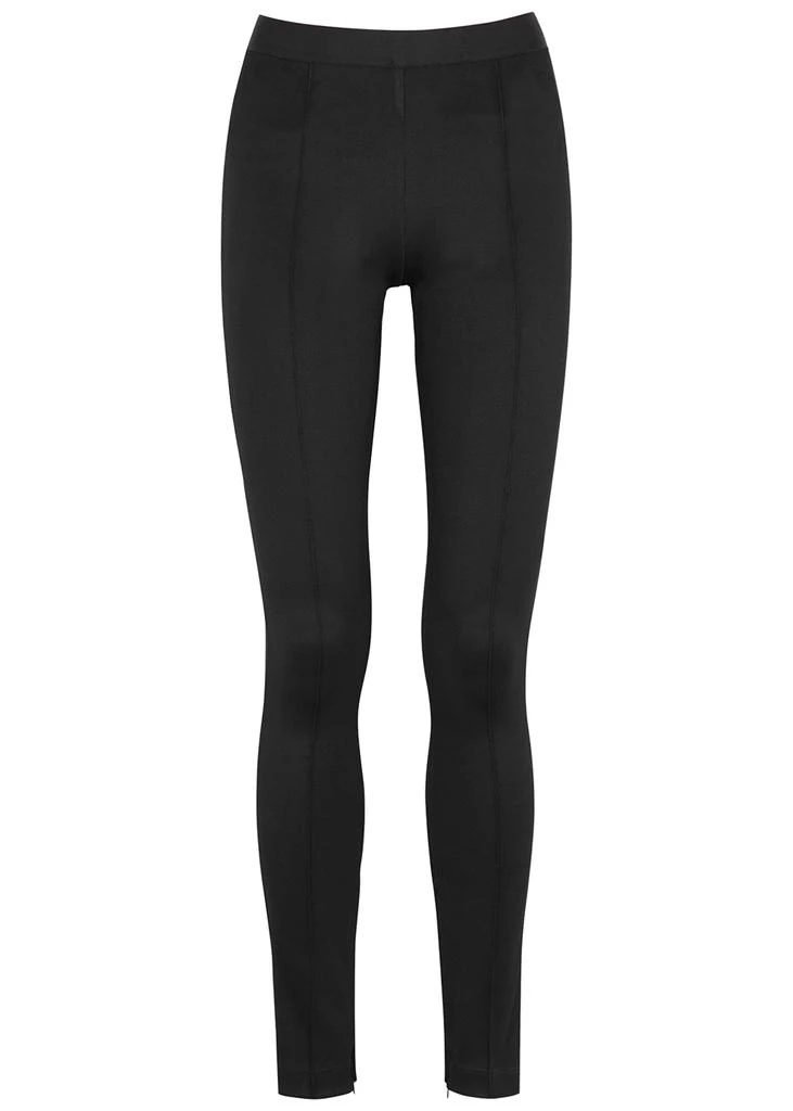 商品Helmut Lang|Black stretch-jersey leggings,价格¥3042,第1张图片