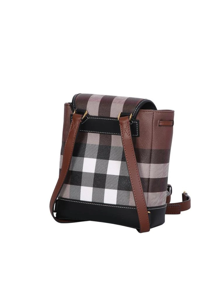 商品Burberry|BURBERRY MICRO BACKPACK WITH EXAGGERATED CHECK PATTERN BY BURBERRY. PRACTICALITY AND ELEGANCE COME TOGETHER IN THIS EXCLUSIVELY PATTERNED ACCESSORY,价格¥5909,第2张图片详细描述