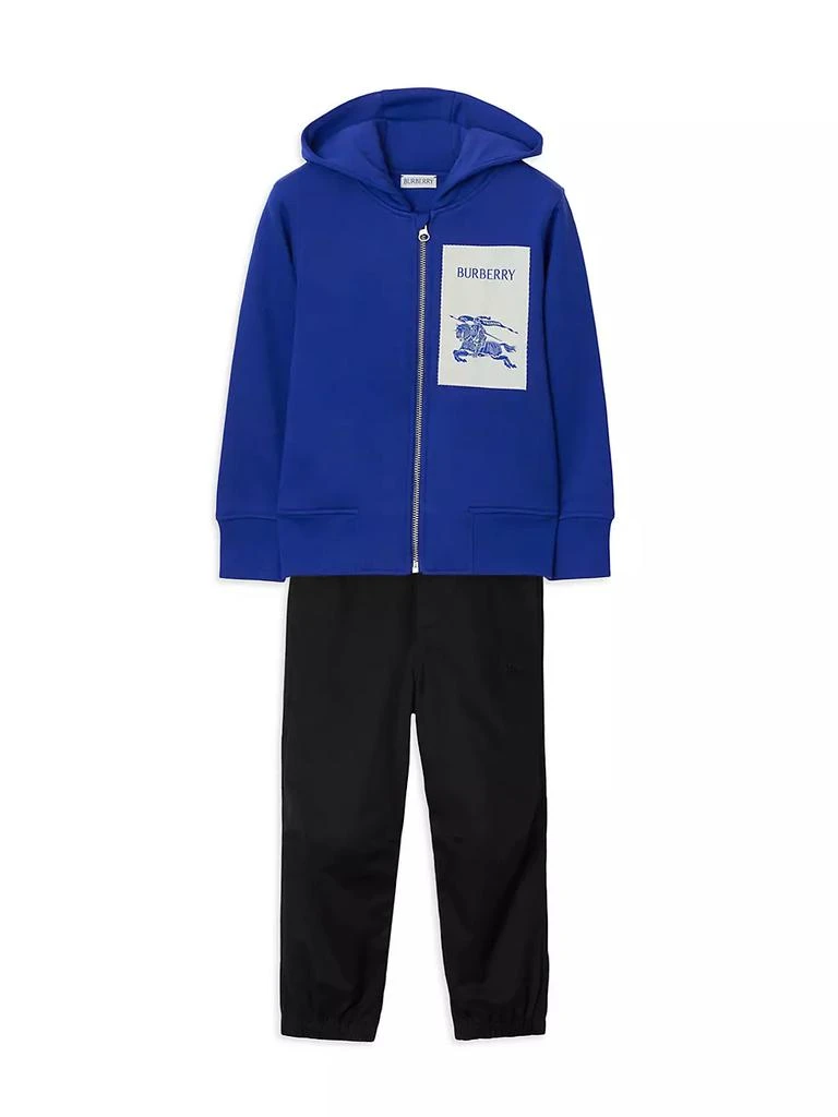 商品Burberry|Baby Boy's, Little Boy's & Boy's Sutton Cotton Hoodie,价格¥3171,第2张图片详细描述