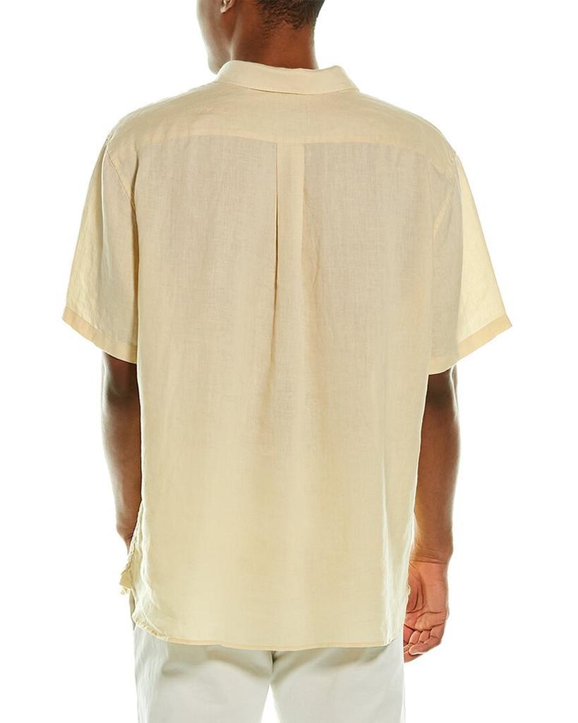商品Vince|Vince Classic Fit Linen Woven Shirt,价格¥346,第4张图片详细描述