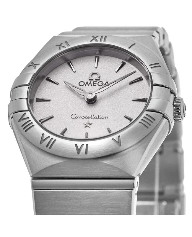 商品Omega|Omega Constellation Manhattan Quartz 25mm Silver Dial Stainless Steel Women's Watch 131.10.25.60.02.001,价格¥20482,第2张图片详细描述