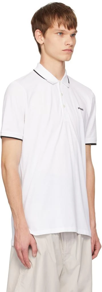商品Hugo Boss|White Bonded Polo,价格¥296,第2张图片详细描述