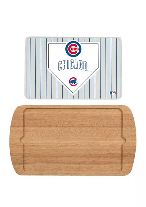 商品Toscana|Mlb Chicago Cubs Billboard Glass Top Serving Tray,价格¥674,第2张图片详细描述