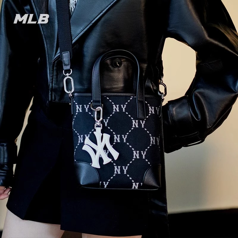 MLB官方男女情侣复古老花系列斜挎包时尚休闲通勤包CRS05 商品