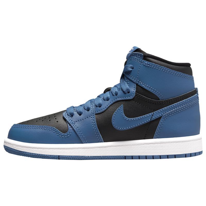 商品Jordan|幼童 Air Jordan 1 High OG 休闲鞋 黑蓝色,价格¥594-¥632,第4张图片详细描述