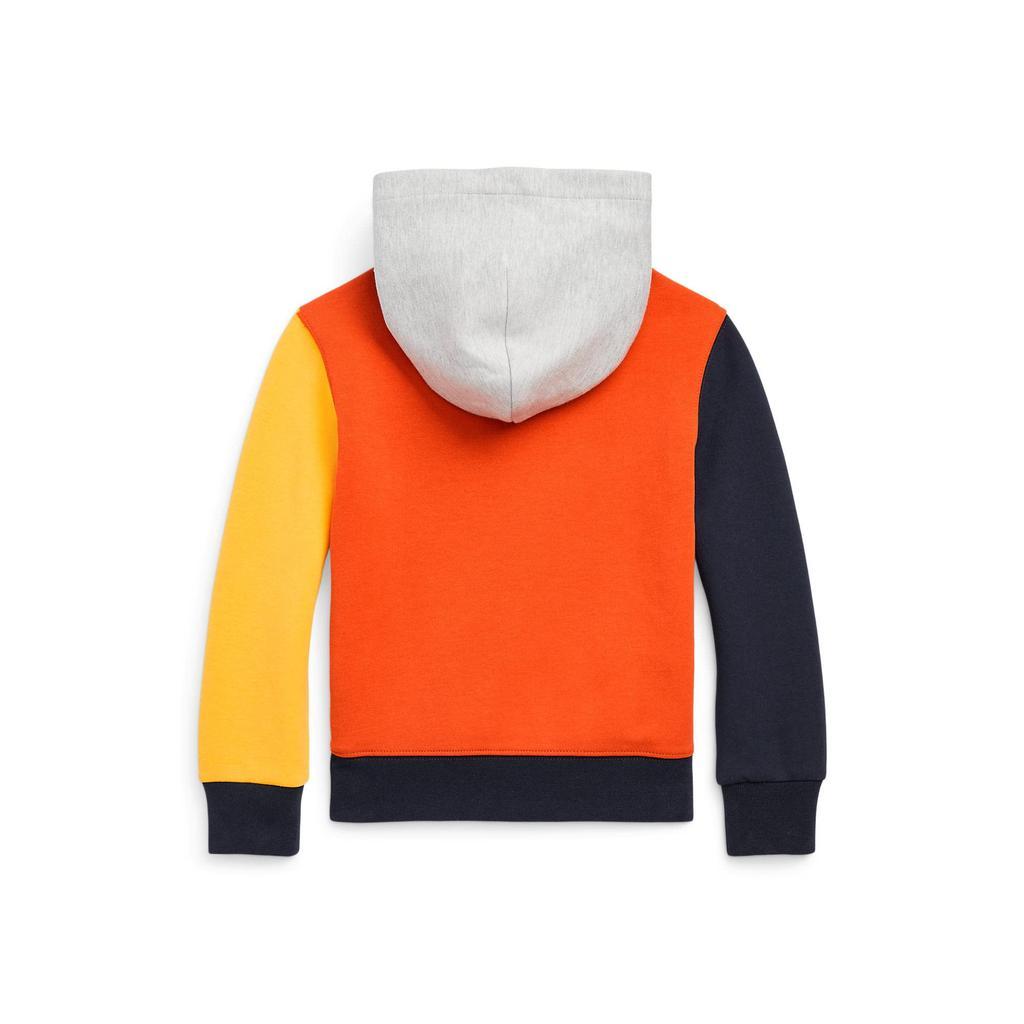 商品Ralph Lauren|Color-Blocked Double-Knit Hoodie (Little Kids),价格¥399,第4张图片详细描述