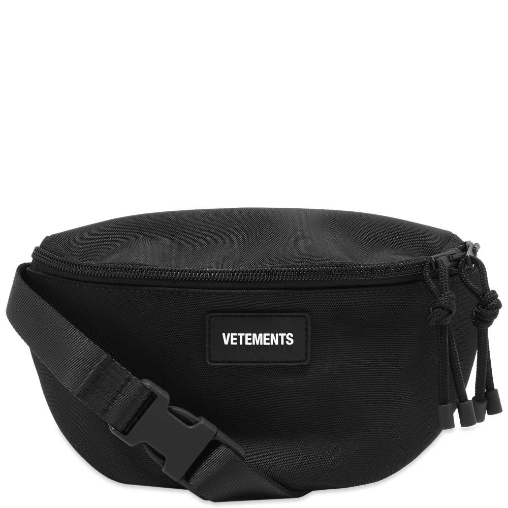 商品Vetements|VETEMENTS Blackout Logo Belt Bag,价格¥1883,第1张图片