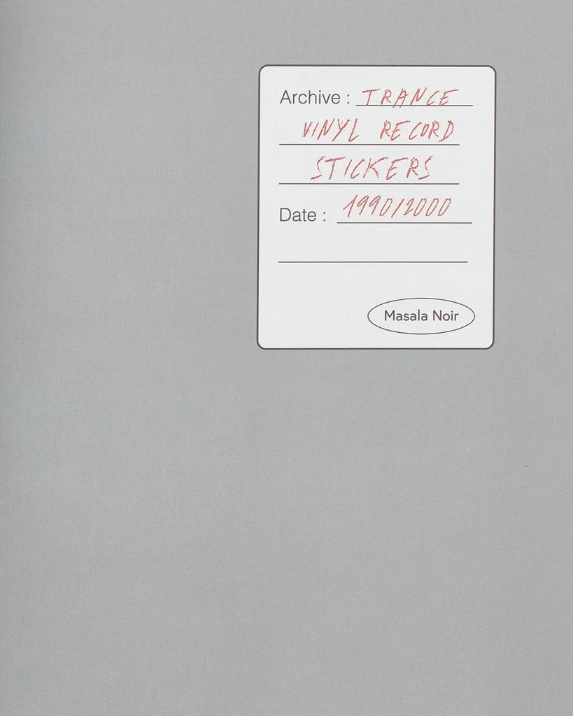 Trance Records Book Multicolor 商品