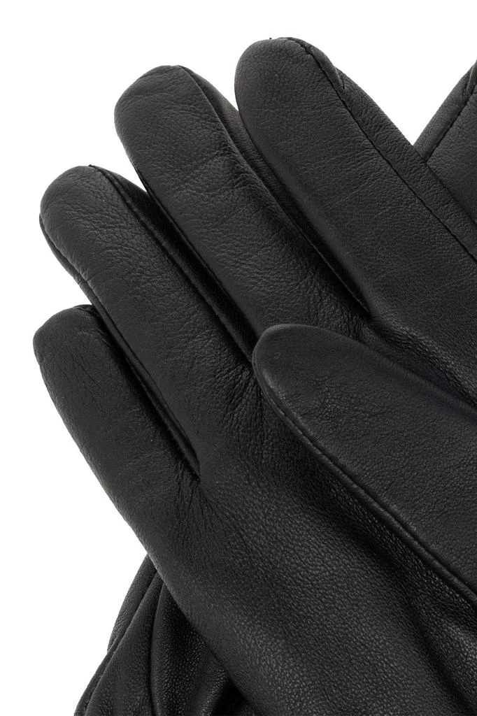 商品Canada Goose|Canada Goose Logo Plaque Ribbed Gloves,价格¥1627,第3张图片详细描述