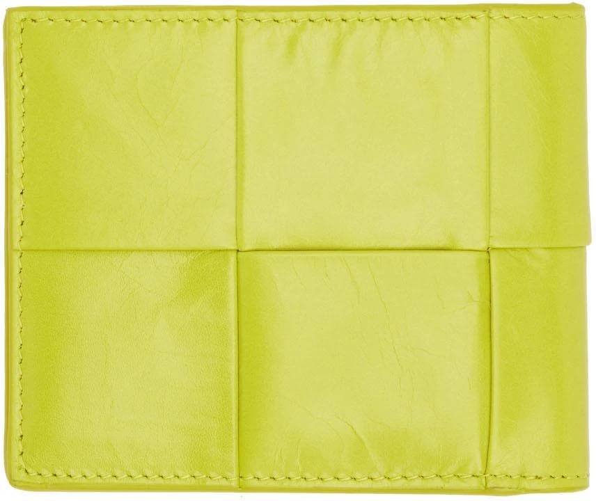 商品Bottega Veneta|绿色双折钱包,价格¥6050,第2张图片详细描述