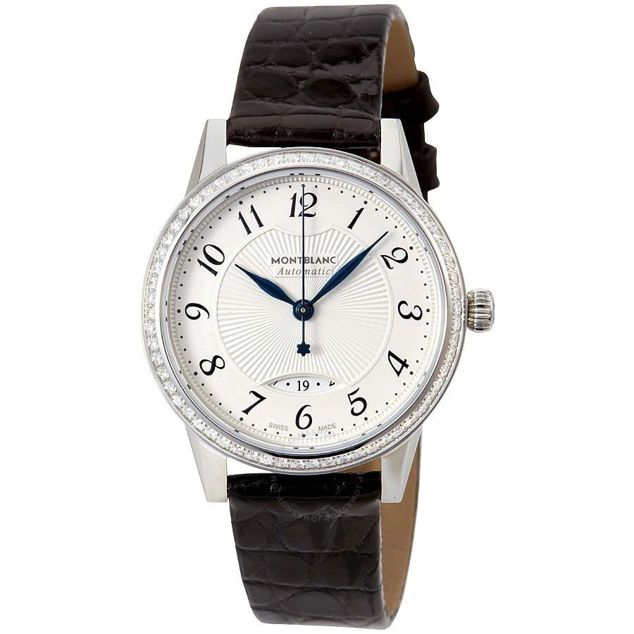 商品MontBlanc|Boheme Date 30mm Automatic White Dial Ladies Watch 111057,价格¥16996,第1张图片