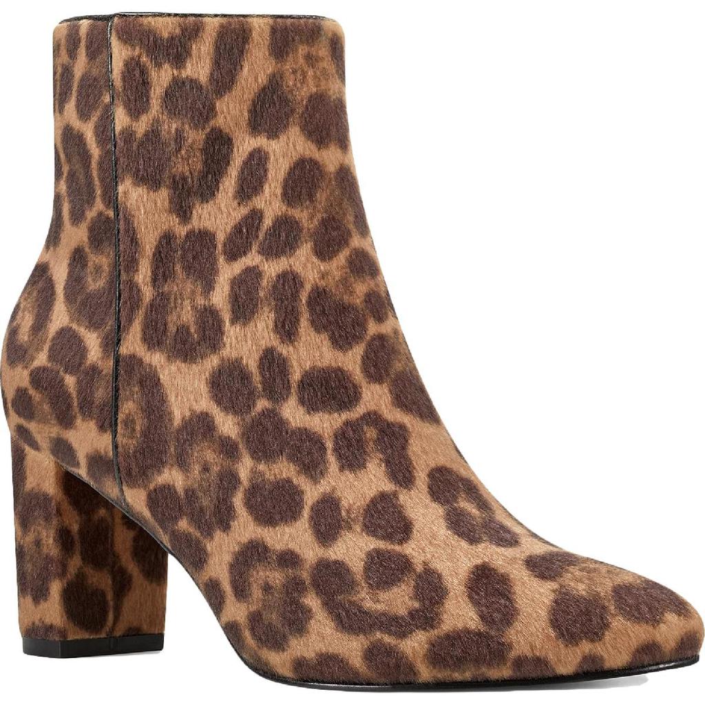 Nine West Womens Trin Faux Fur Padded Insole Ankle Boots商品第1张图片规格展示