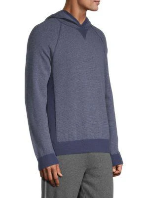 商品Vince|Birdseye Wool & Cashmere Hoodie,价格¥1202,第3张图片详细描述