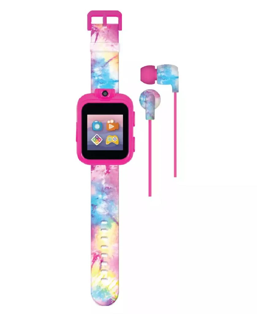 商品Playzoom|Kids Tie Dye Silicone Smartwatch 42mm Gift Set,价格¥187,第1张图片