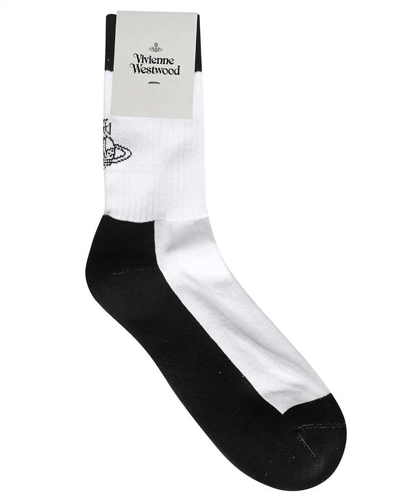 商品Vivienne Westwood|LOGO COTTON BLEND SOCKS,价格¥427,第1张图片