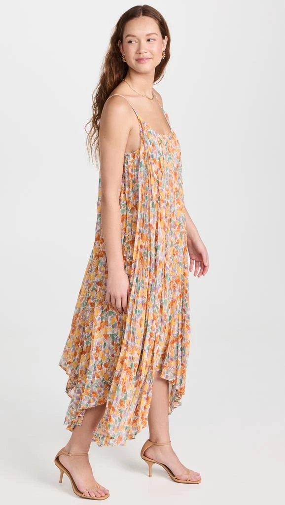 商品Endless Rose|褶��皱瀑布式长连衣裙,价格¥268,第3张图片详细描述
